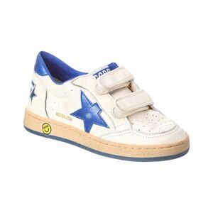 Golden Goose Ball Star Leather Sneaker, Blue